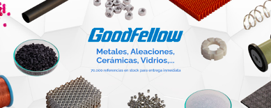 MicroPlanet distribuye productos Goodfellow, líder en el suministro de metales para la industria