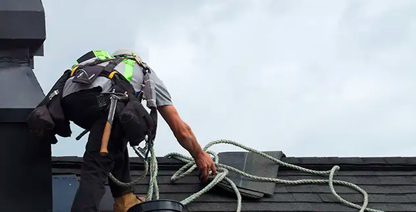 Las ventajas del trabajo con cuerdas para el mantenimiento de tejados
