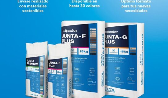 GECOL presenta el rebranding de su gama de juntas de colocación G#color