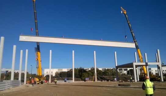 Las obras con prefabricado de hormigón registran un buen primer cuatrimestre de 2025, según Andece