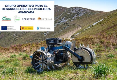 Un robot de desbroce autónomo facilitará la gestión del territorio rural en zonas de difícil acceso