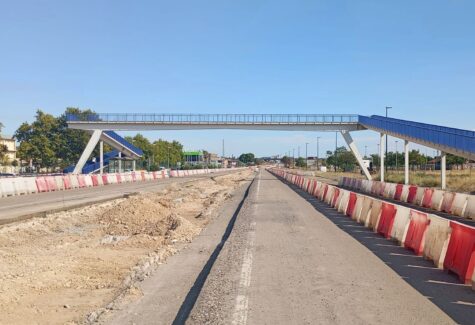 COPISA avanza en la transformación de la N-232 en Utebo: de carretera a avenida urbana