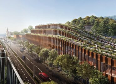 Metalcorten en la fachada del Edificio GOe: el acero corten que define la arquitectura del futuro gastronómico