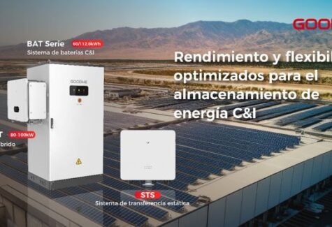 Más potencia para el almacenamiento de energía C&I: GoodWe presenta un inversor híbrido de 100 kW