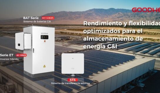 Más potencia para el almacenamiento de energía C&I: GoodWe presenta un inversor híbrido de 100 kW