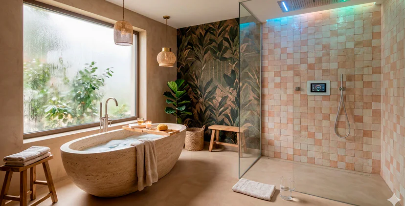 El baño: de aseo a santuario de bienestar El baño: de aseo a santuario de bienestar