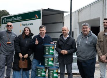 Empresas que dejan huella: Pinturas Andalucía dona 8.000 litros de pintura ‘solidaria’