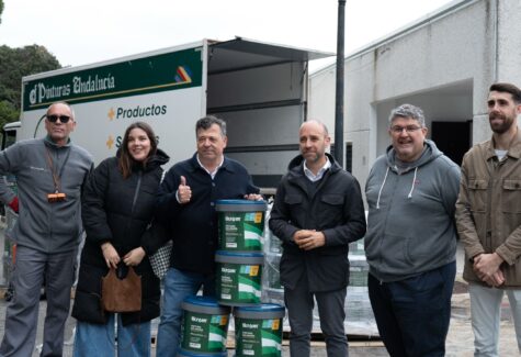Empresas que dejan huella: Pinturas Andalucía dona 8.000 litros de pintura ‘solidaria’