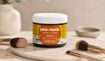 Jabón Blando Beltrán: el secreto natural para una limpieza impecable de brochas de maquillaje
