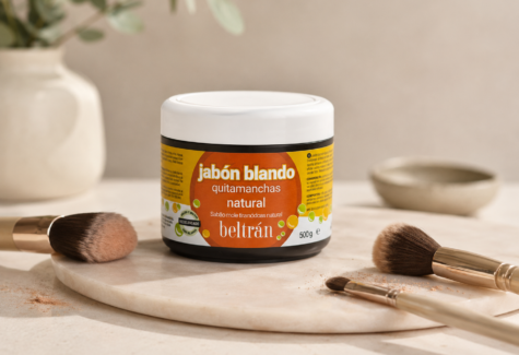 Jabón Blando Beltrán: el secreto natural para una limpieza impecable de brochas de maquillaje