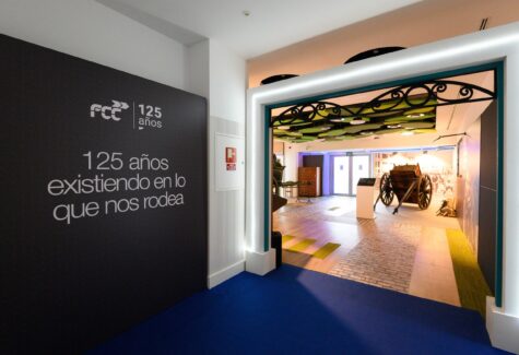 La Exposición del 125 aniversario del Grupo FCC, finalista en los Premios Dircom 2026