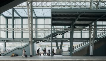 Comenza en el nuevo edificio de viajeros de la estación Santiago de Compostela-Daniel Castelao
