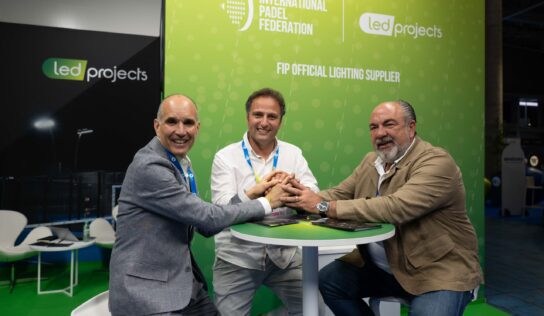 Aurial Padel elige a Led Projects para la iluminación de toda su red de clubes
